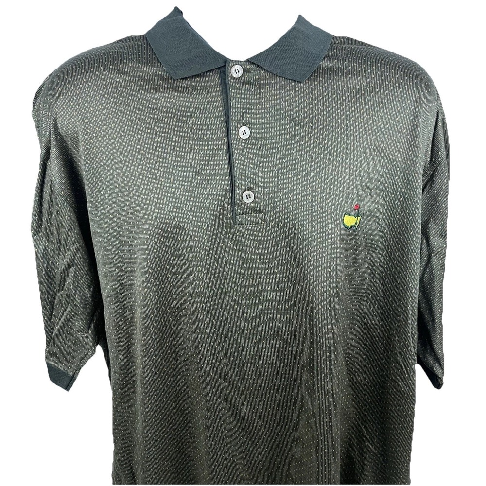 Masters Clubhouse Collection Men's S/S Polo Golf Shirt XL Augusta National Logo